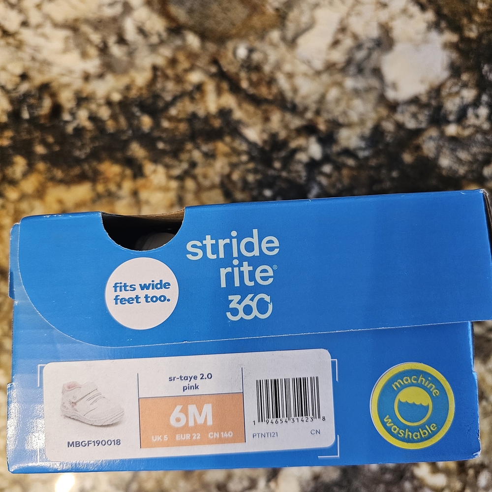 Stride Rite 360 Pink Baby Shoes
